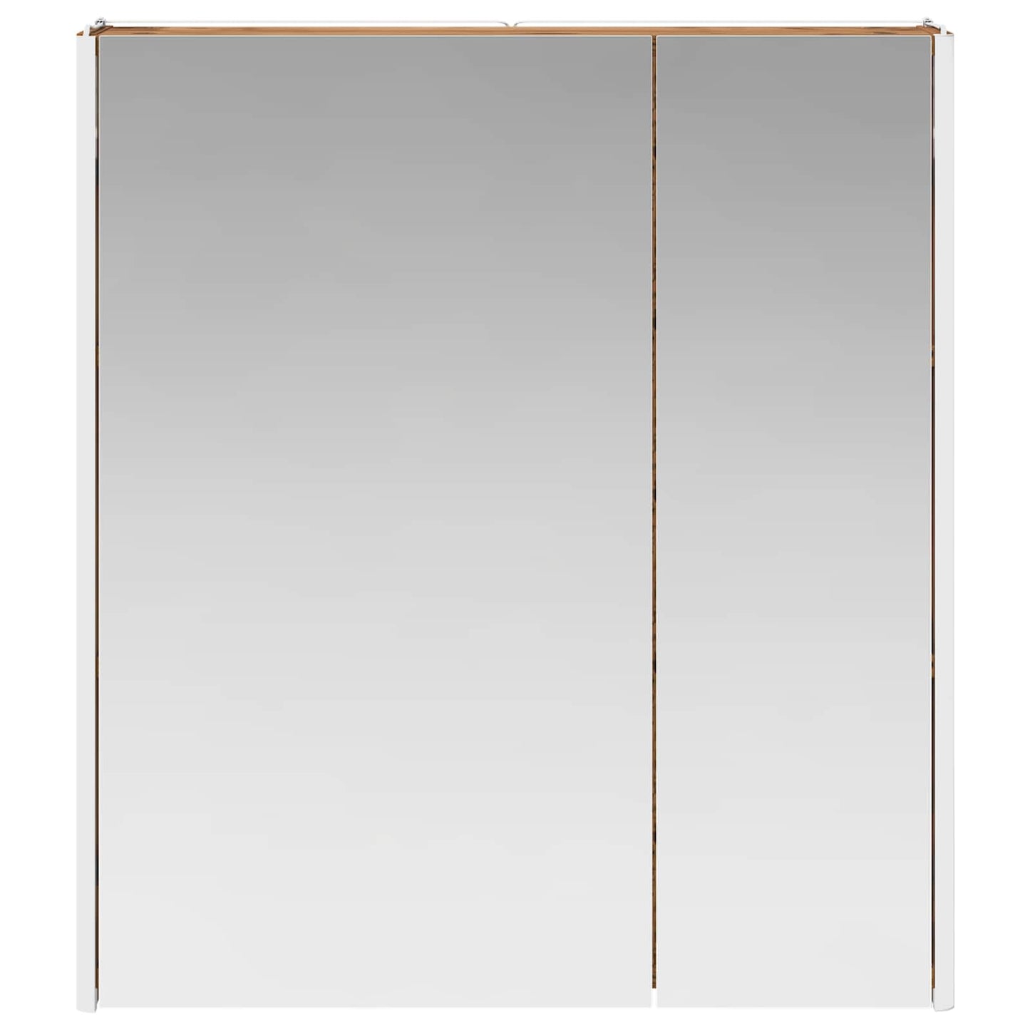 Baderomsspeilskap Gammelt tre 63,5 x 15,5 x 70 cm