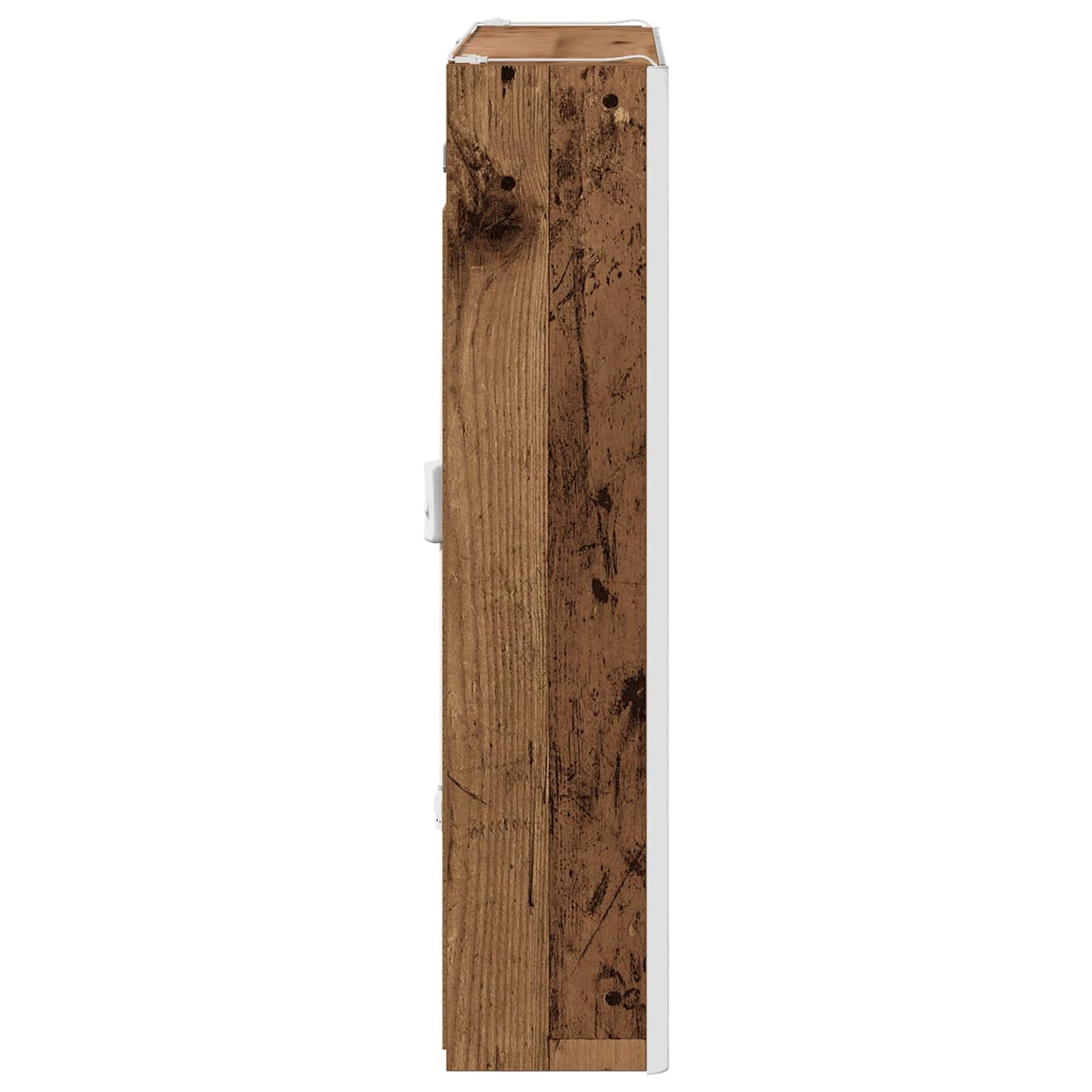 Baderomsspeilskap Gammelt tre 63,5 x 15,5 x 70 cm