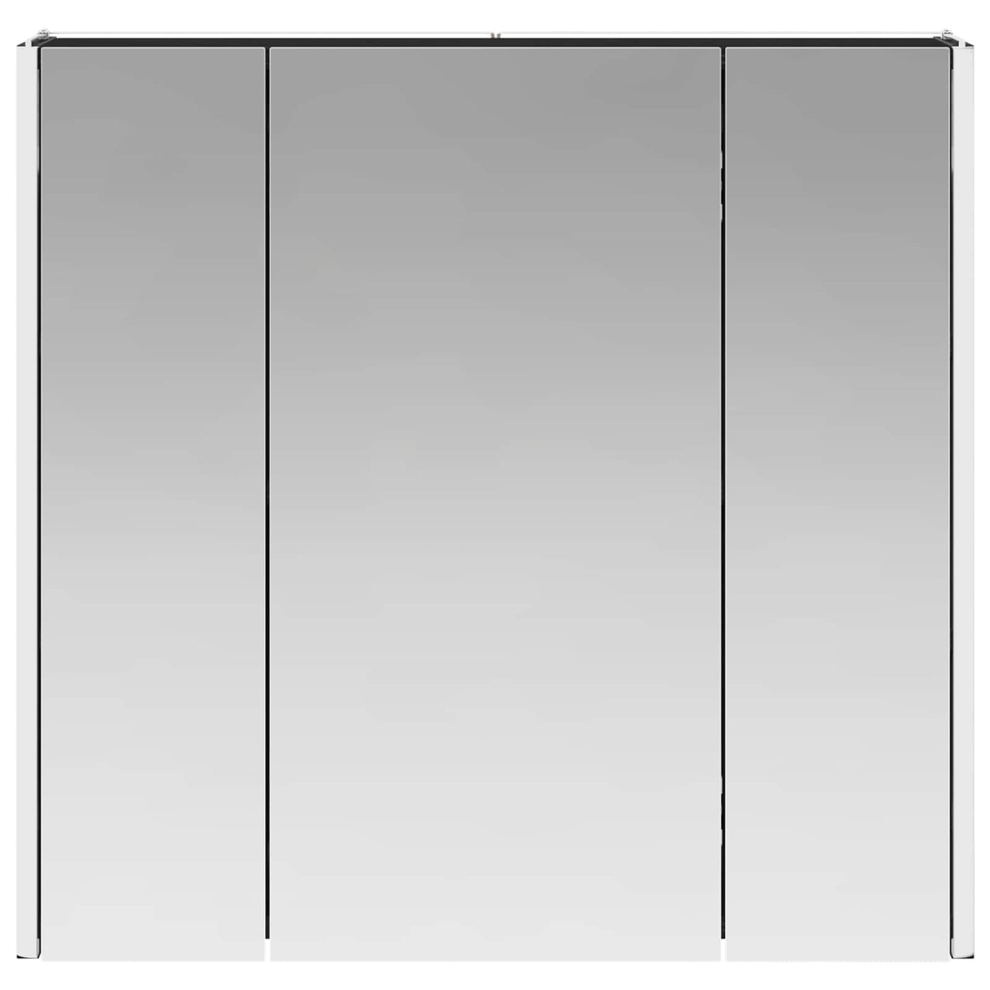 Baderomsspeilskap Svart Eik 63,5 x 15,5 x 60,5 cm