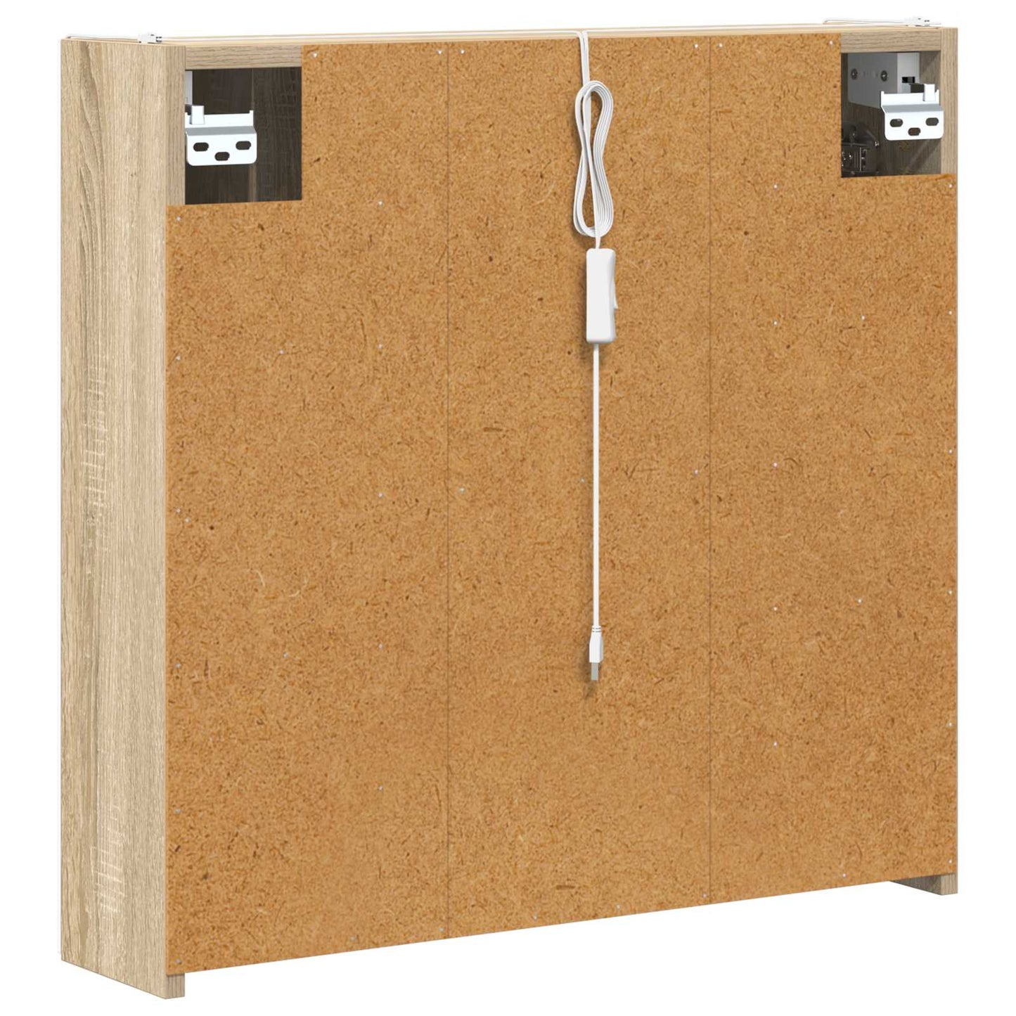 Baderomsspeilskap Sonoma eik 63,5 x 15,5 x 60,5 cm