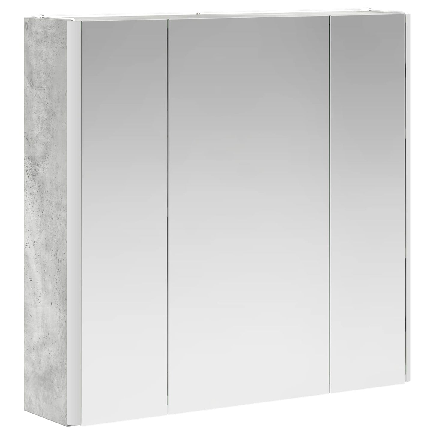 Baderomsspeilskap Betonggrå 63,5 x 15,5 x 60,5 cm