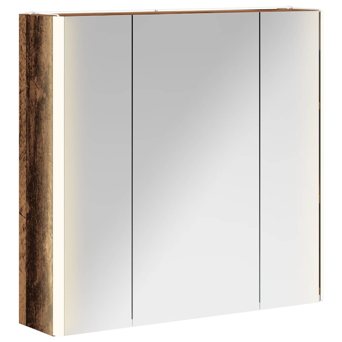 Baderomsspeilskap Gammelt tre 63,5 x 15,5 x 60,5 cm
