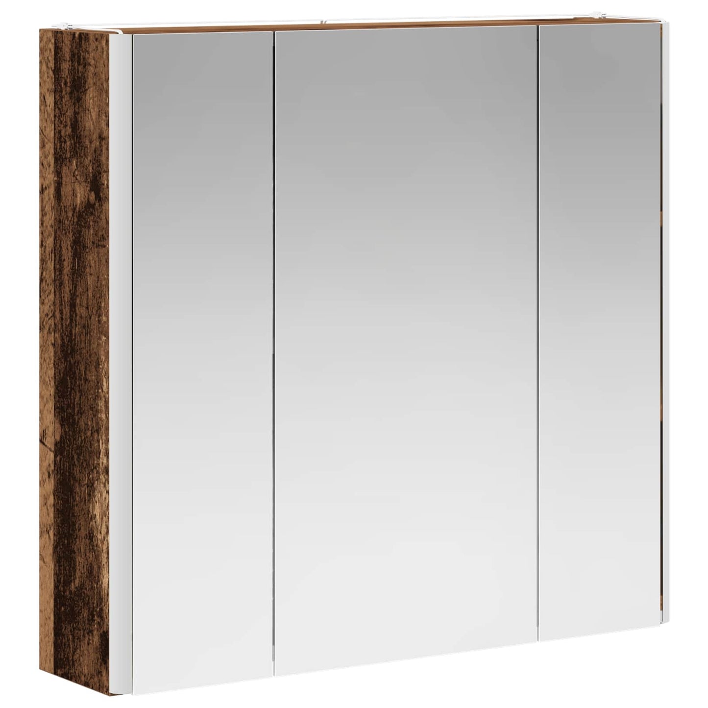 Baderomsspeilskap Gammelt tre 63,5 x 15,5 x 60,5 cm