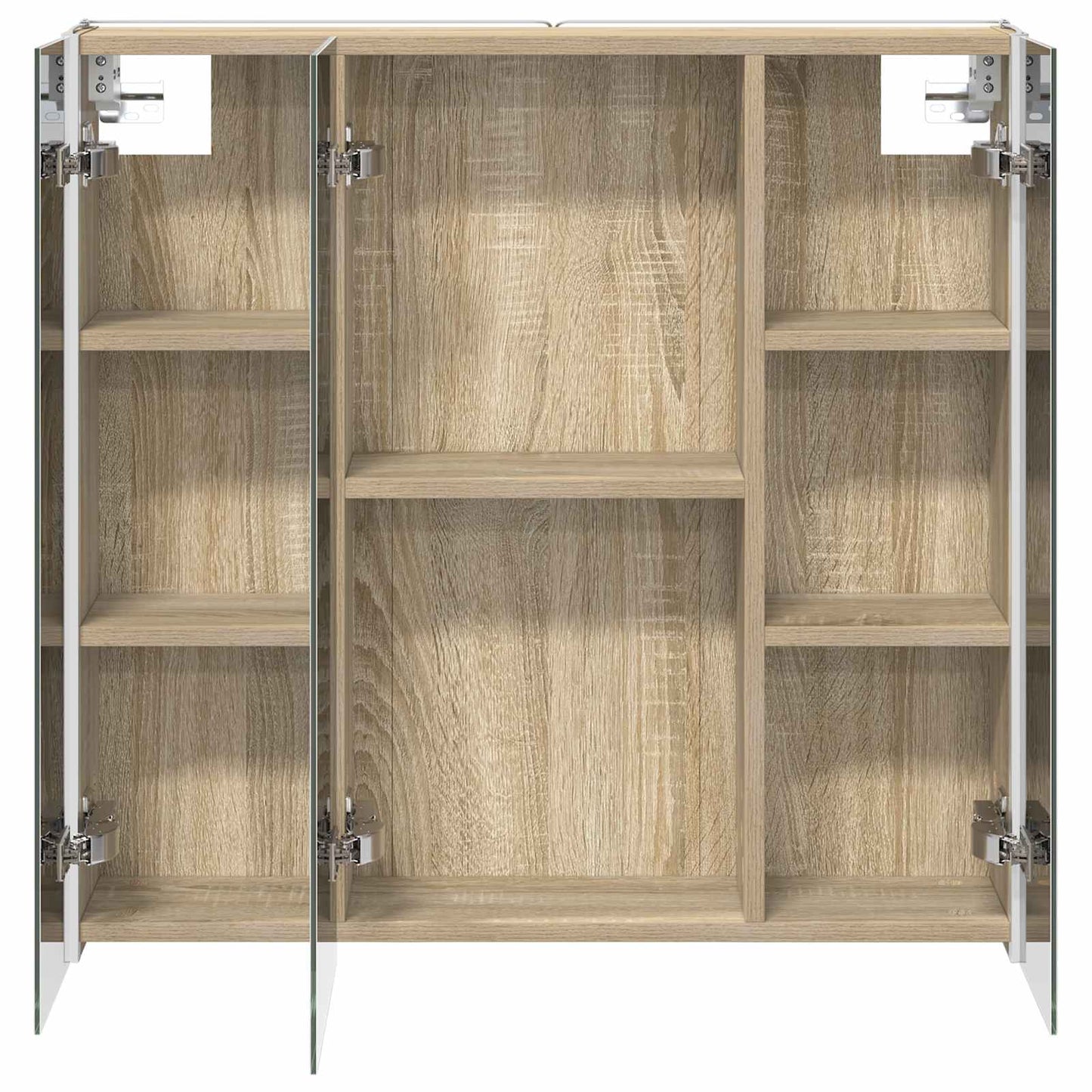 Baderomsspeilskap Sonoma eik 73,5 x 15,5 x 70 cm Konstruert tre