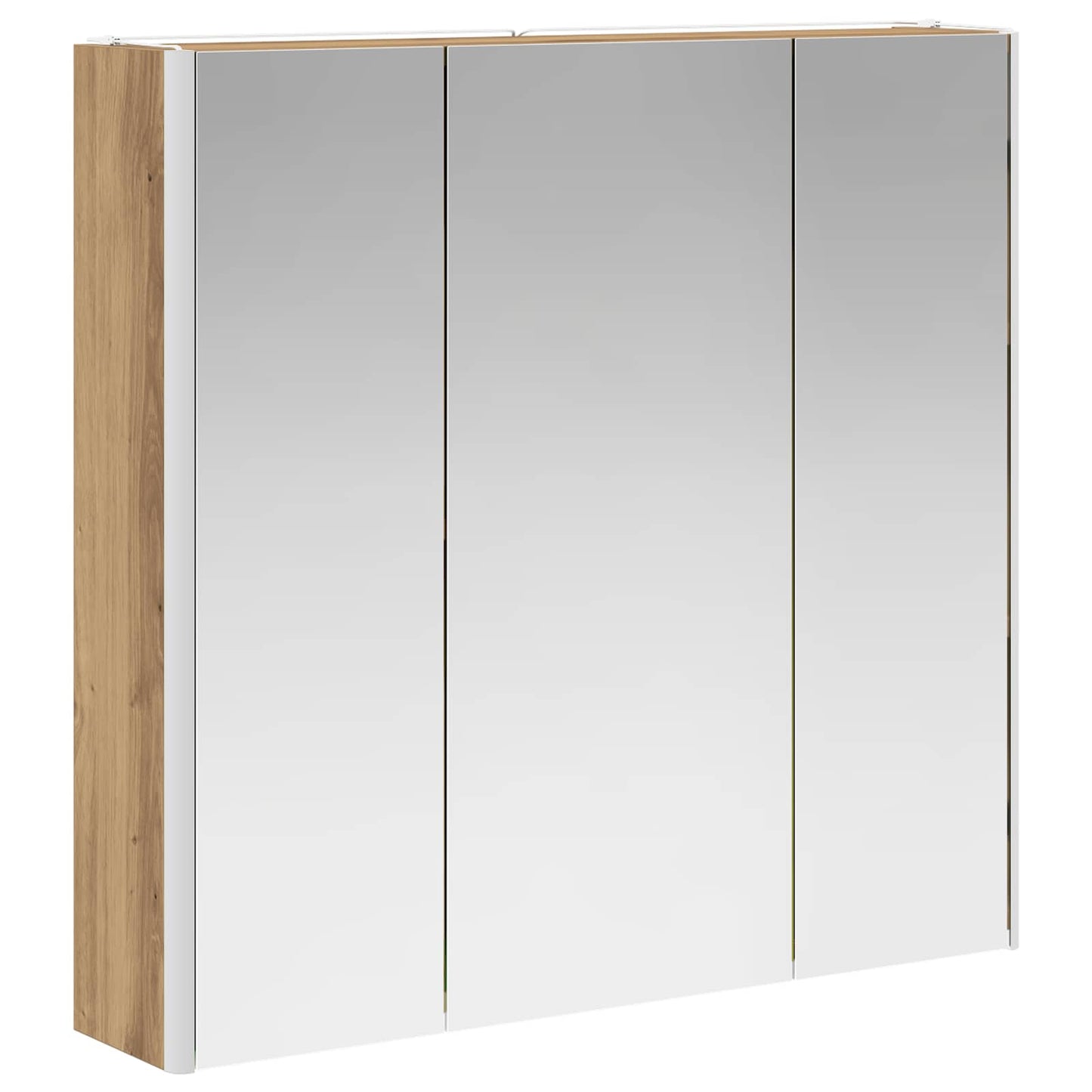 Baderomsspeilskap Kunstnerisk Eik 73,5 x 15,5 x 70 cm