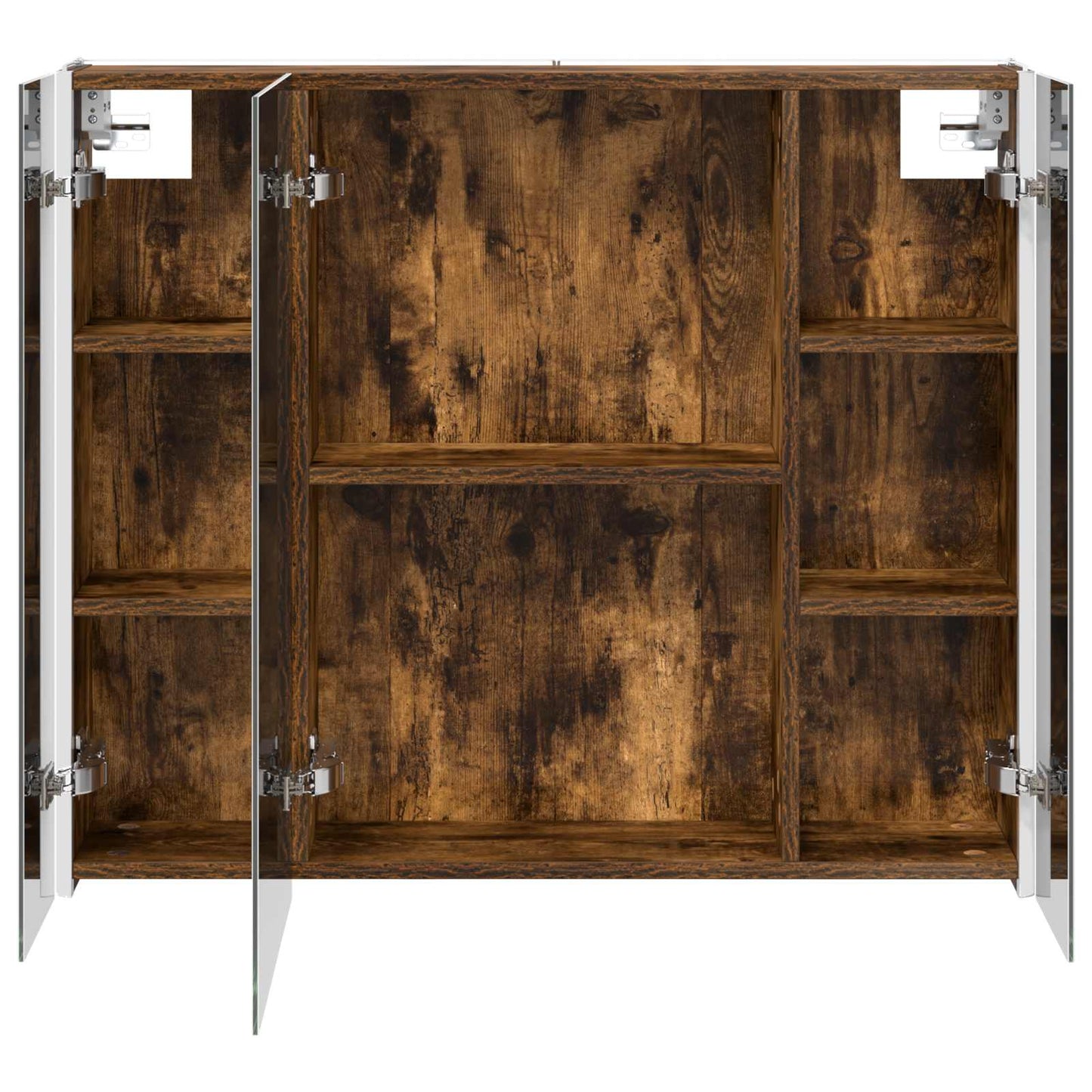Baderomsspeilskap Røkt eik 83,5 x 15,5 x 70 cm Konstruert tre