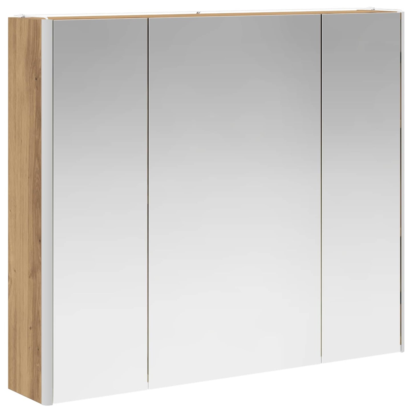 Baderomsspeilskap Kunstnerisk Eik 83,5 x 15,5 x 70 cm