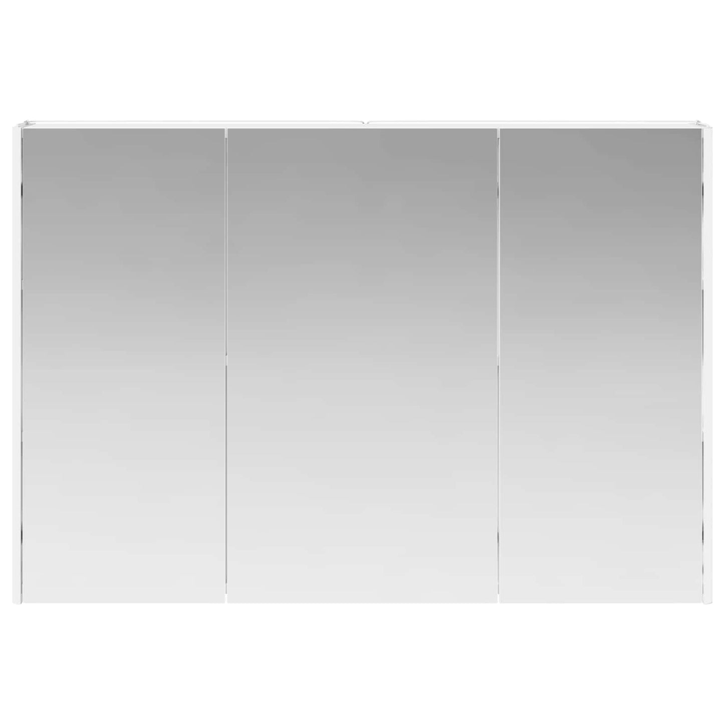 Baderomsspeilskap for Hvit 103,5 x 15,5 x 70 cm Konstruert tre