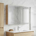 Baderomsspeilskap Sonoma eik 103,5 x 15,5 x 70 cm