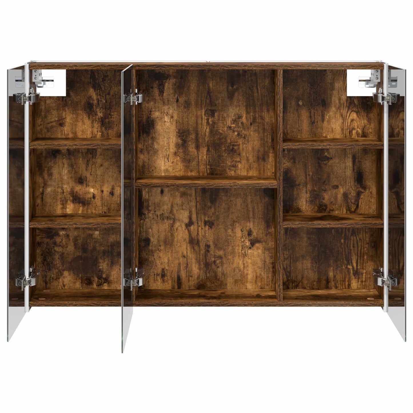 Baderomsspeilskap Røkt eik 103,5 x 15,5 x 70 cm Konstruert tre