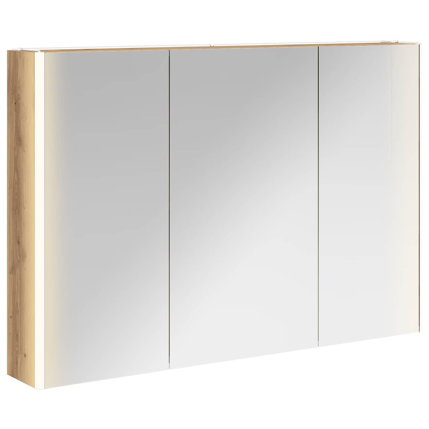 Baderomsspeilskap Kunstnerisk Eik 103,5 x 15,5 x 70 cm