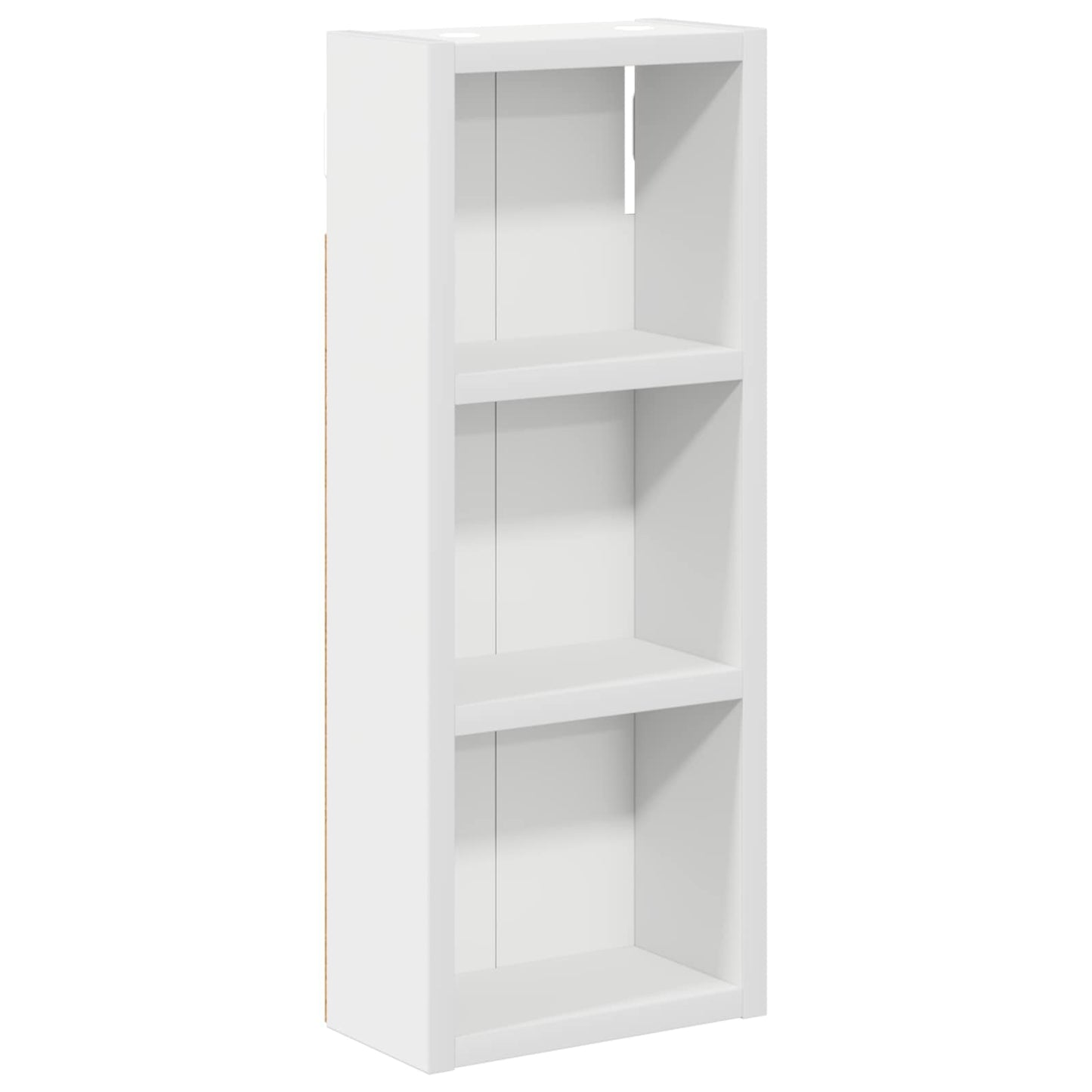 Baderom veggskap med hylle Hvit 20 x 10 x 50 cm Konstruert tre