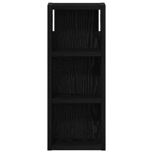 Baderom veggskap Svart Eik 20 x 10 x 50 cm Konstruert tre