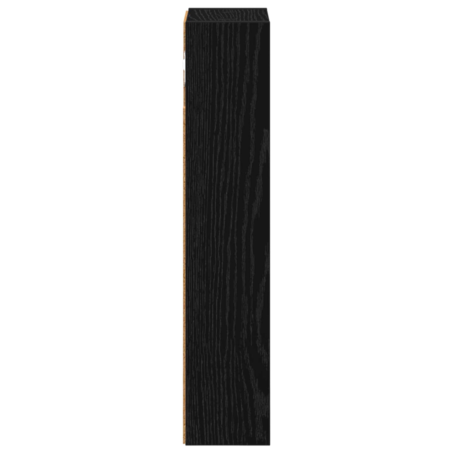 Baderom veggskap Svart Eik 20 x 10 x 50 cm Konstruert tre