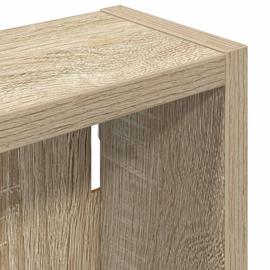 Baderom veggskap Sonoma eik 20 x 10 x 50 cm Konstruert tre