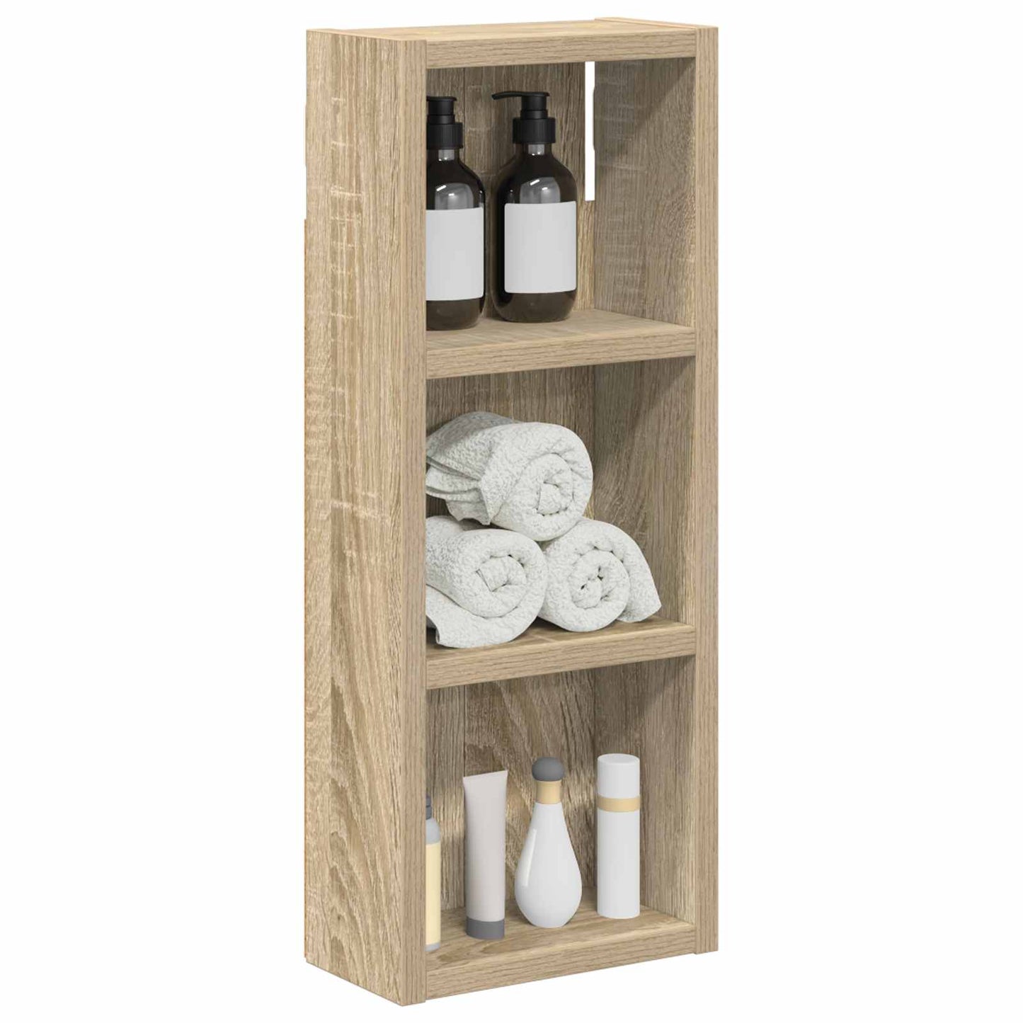 Baderom veggskap Sonoma eik 20 x 10 x 50 cm Konstruert tre