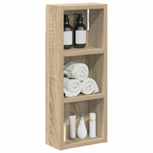 Baderom veggskap Sonoma eik 20 x 10 x 50 cm Konstruert tre