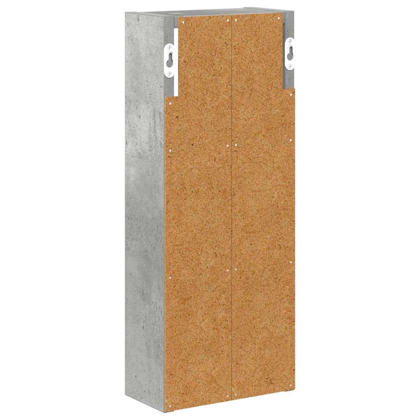 Baderom veggskap BetongGrå 20 x 10 x 50 cm Konstruert tre
