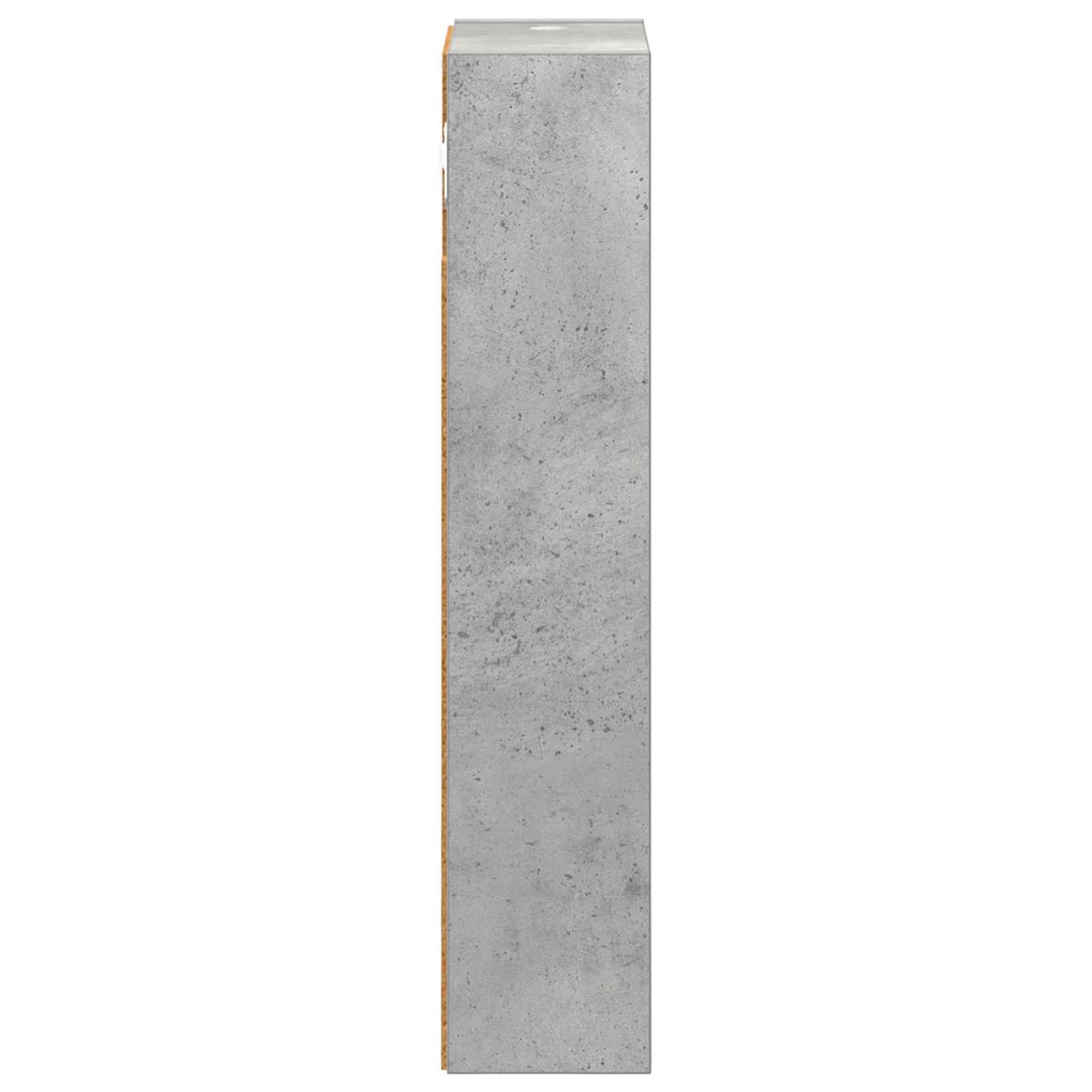 Baderom veggskap BetongGrå 20 x 10 x 50 cm Konstruert tre
