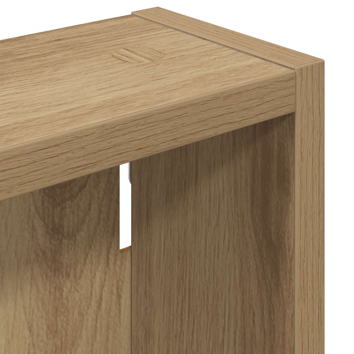 Baderom veggskap Kunstnerisk Eik 20 x 10 x 50 cm Konstruert tre