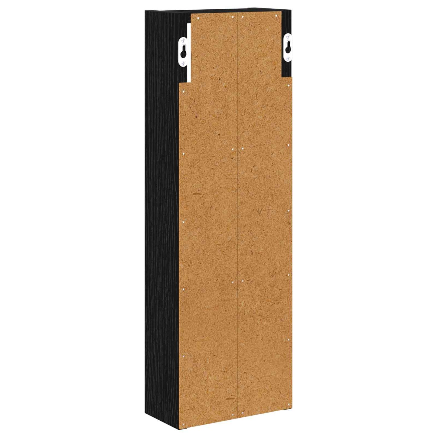 Baderom veggskap Svart Eik 20 x 10 x 60,5 cm Konstruert tre