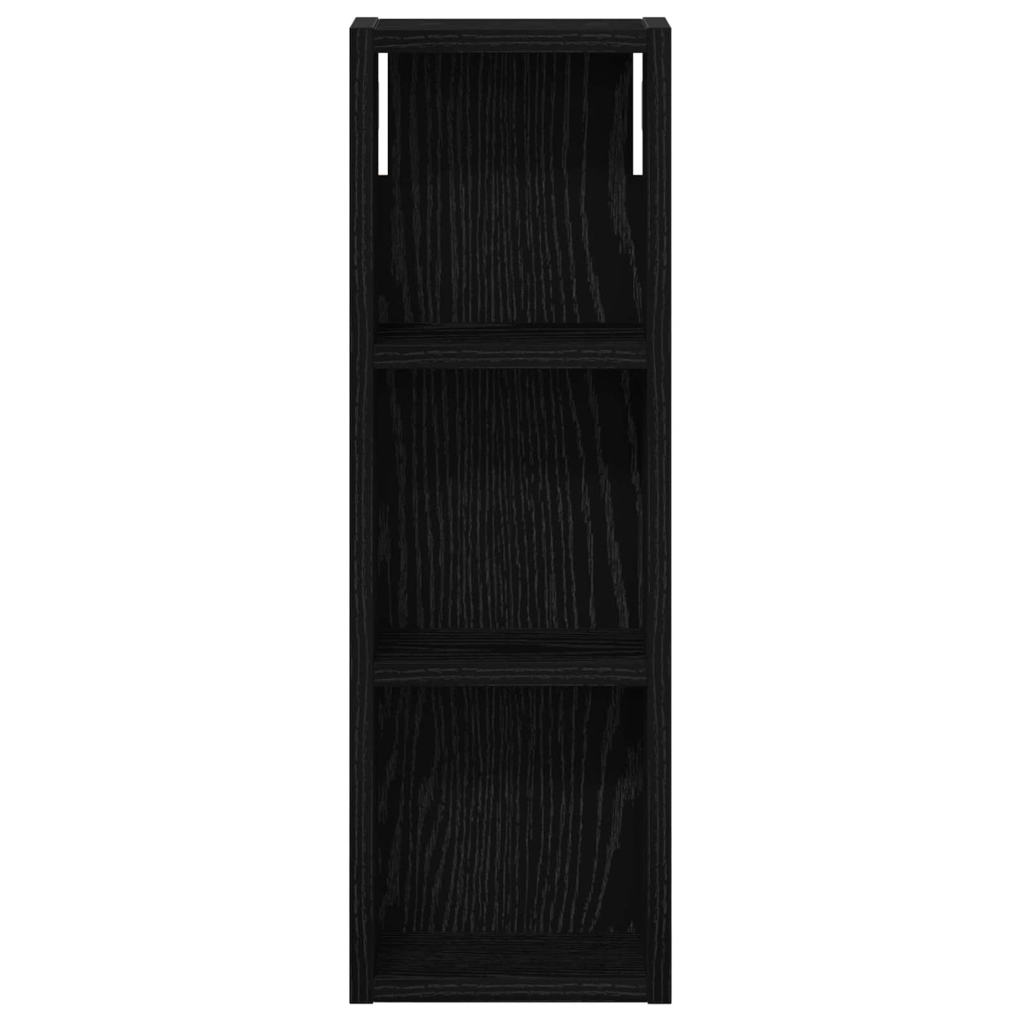 Baderom veggskap Svart Eik 20 x 10 x 60,5 cm Konstruert tre