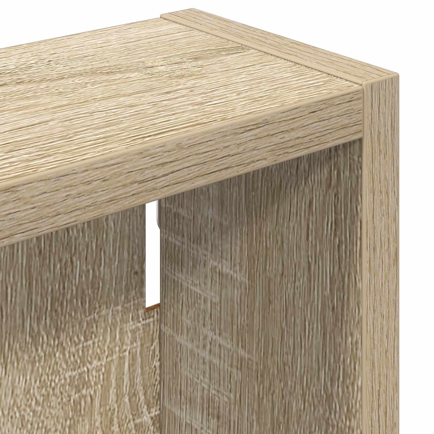 Baderom veggskap Sonoma eik 20 x 10 x 60,5 cm Konstruert tre