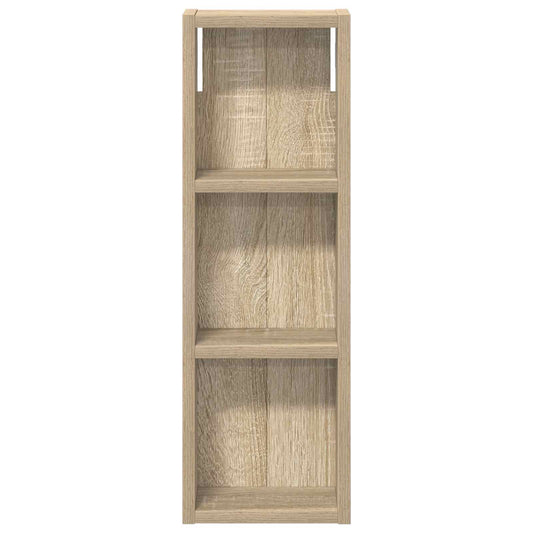 Baderom veggskap Sonoma eik 20 x 10 x 60,5 cm Konstruert tre