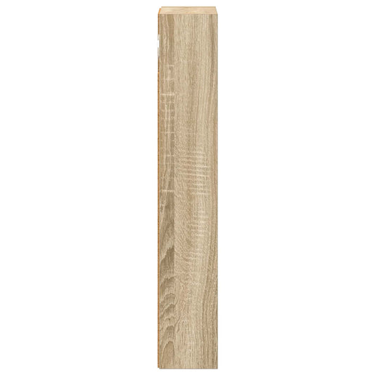 Baderom veggskap Sonoma eik 20 x 10 x 60,5 cm Konstruert tre