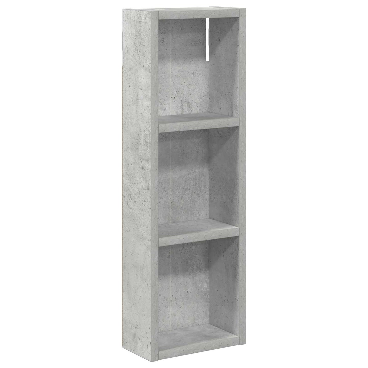 Baderom veggskap BetongGrå 20 x 10 x 60,5 cm Konstruert tre