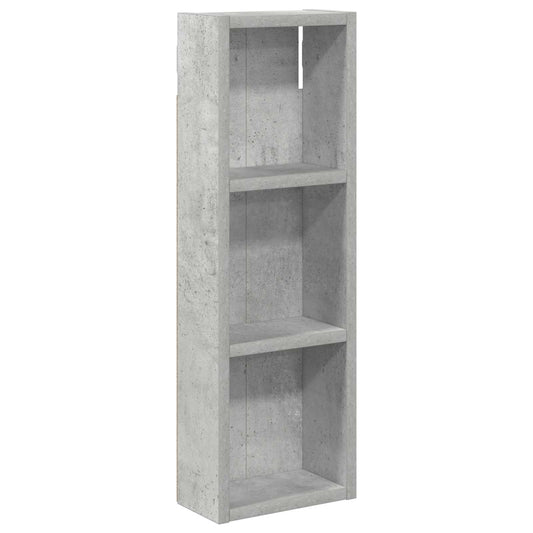Baderom veggskap BetongGrå 20 x 10 x 60,5 cm Konstruert tre