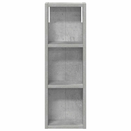 Baderom veggskap BetongGrå 20 x 10 x 60,5 cm Konstruert tre
