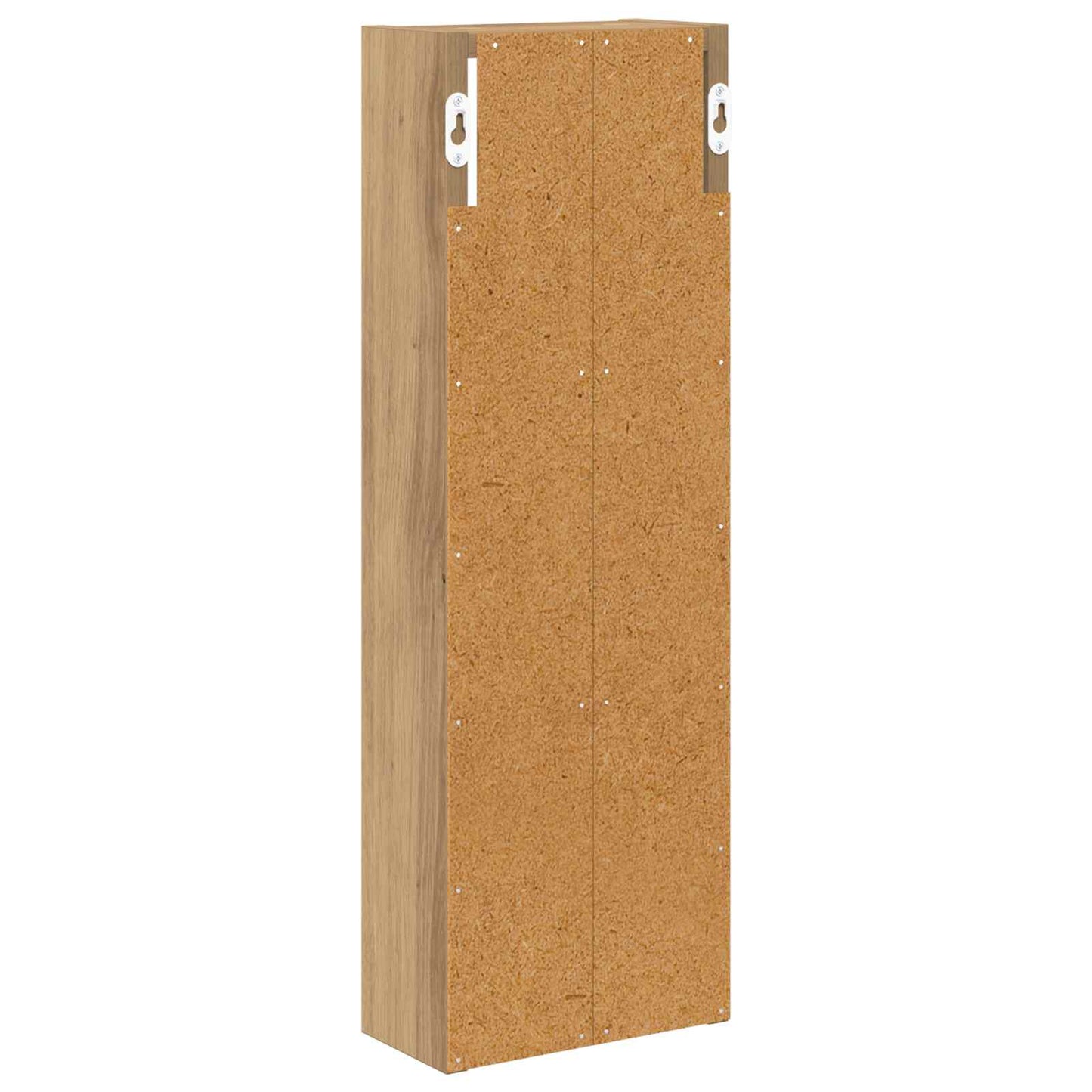 Baderom veggskap med hylle Kunstnerisk Eik 20 x 10 x 60,5 cm