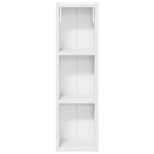 Baderom veggskap med hylle Hvit 20 x 14 x 70 cm Konstruert tre