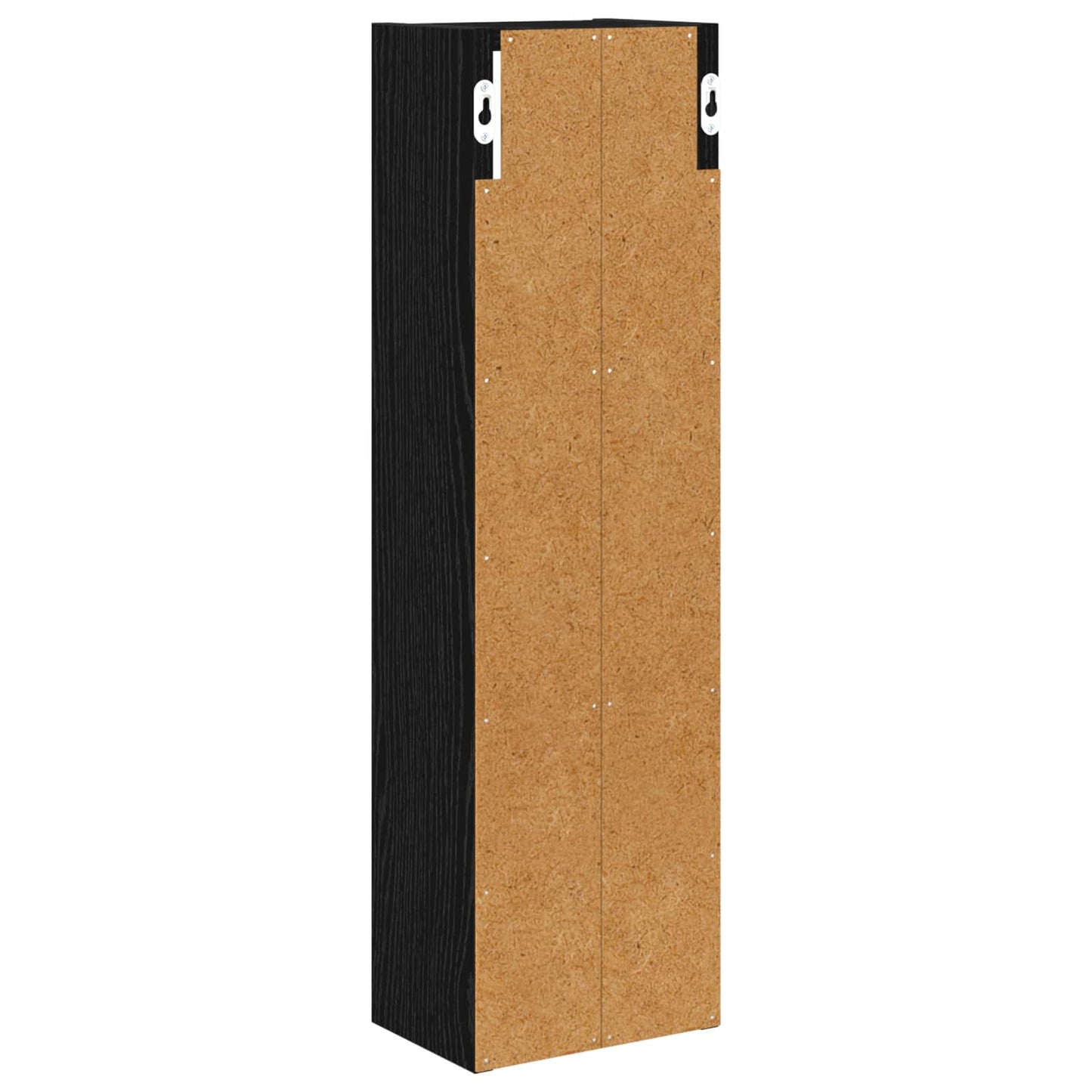 Baderom veggskap Svart Eik 20 x 14 x 70 cm Konstruert tre