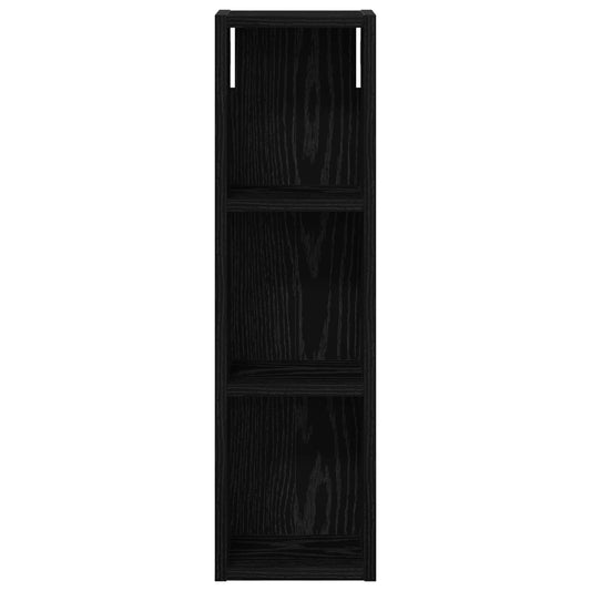 Baderom veggskap Svart Eik 20 x 14 x 70 cm Konstruert tre