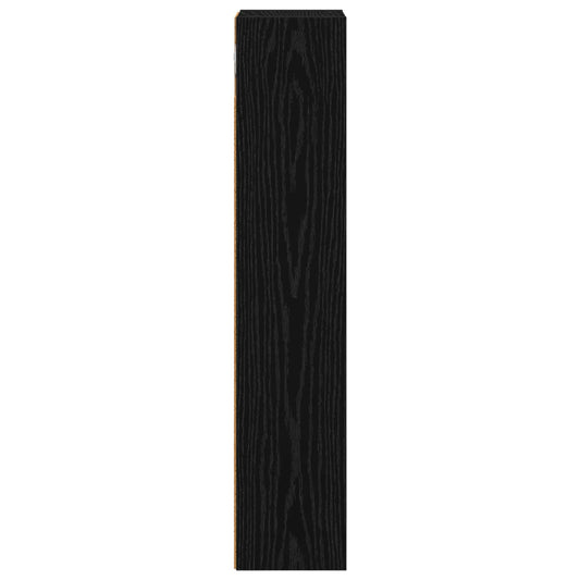 Baderom veggskap Svart Eik 20 x 14 x 70 cm Konstruert tre