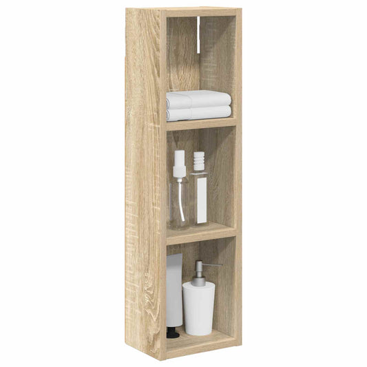 Baderom veggskap Sonoma eik 20 x 14 x 70 cm Konstruert tre