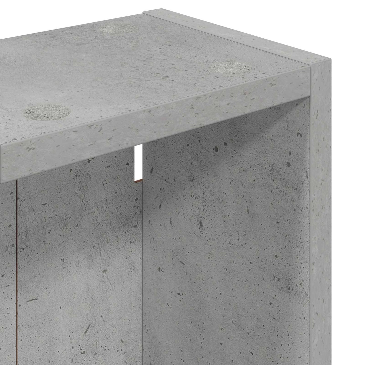 Baderom veggskap BetongGrå 20 x 14 x 70 cm Konstruert tre