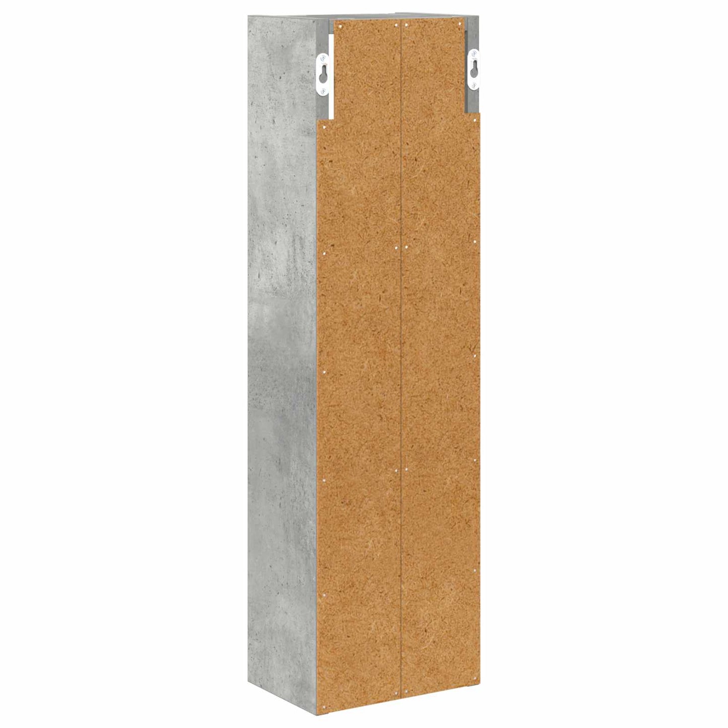 Baderom veggskap BetongGrå 20 x 14 x 70 cm Konstruert tre