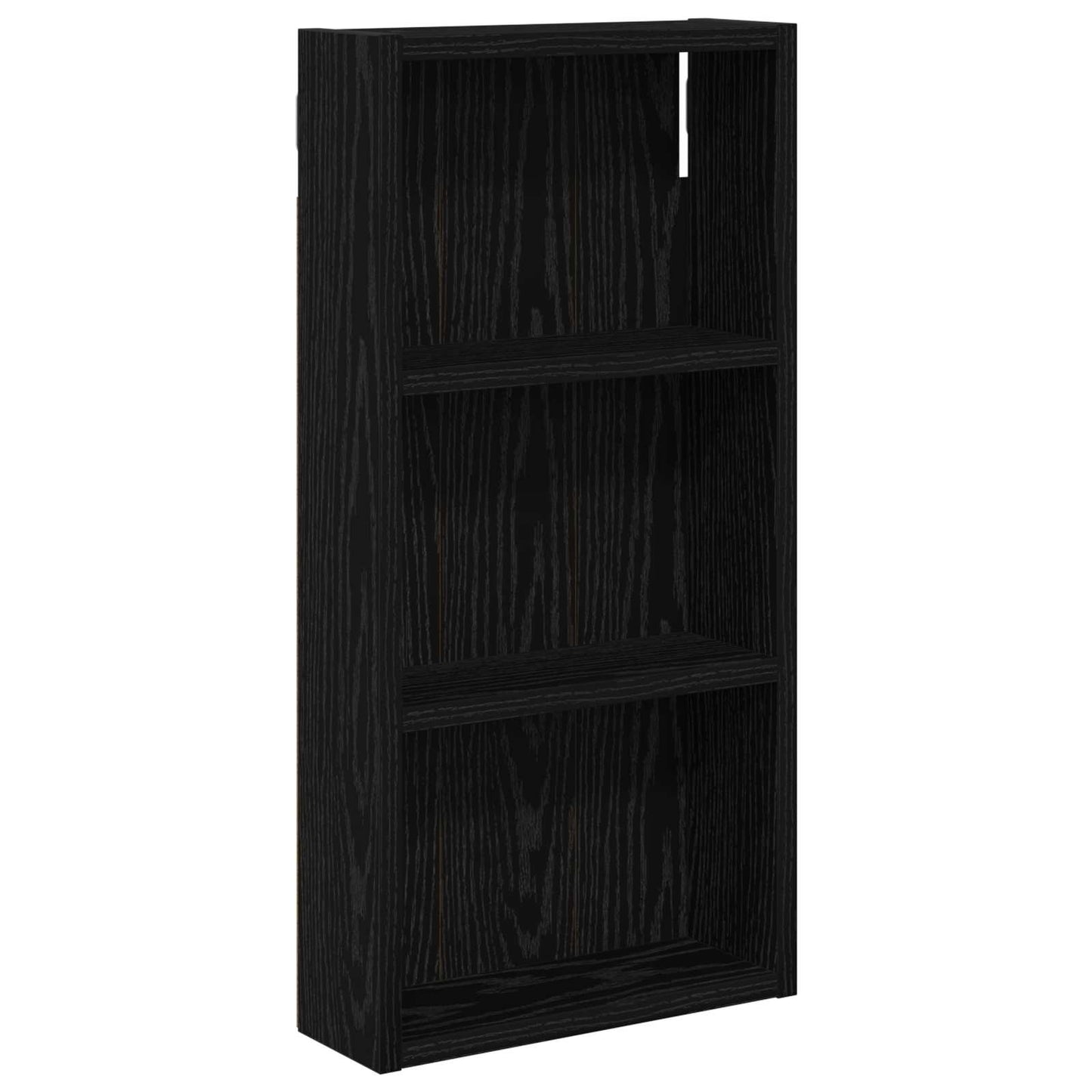 Baderom veggskap Svart Eik 30 x 10 x 60,5 cm Konstruert tre