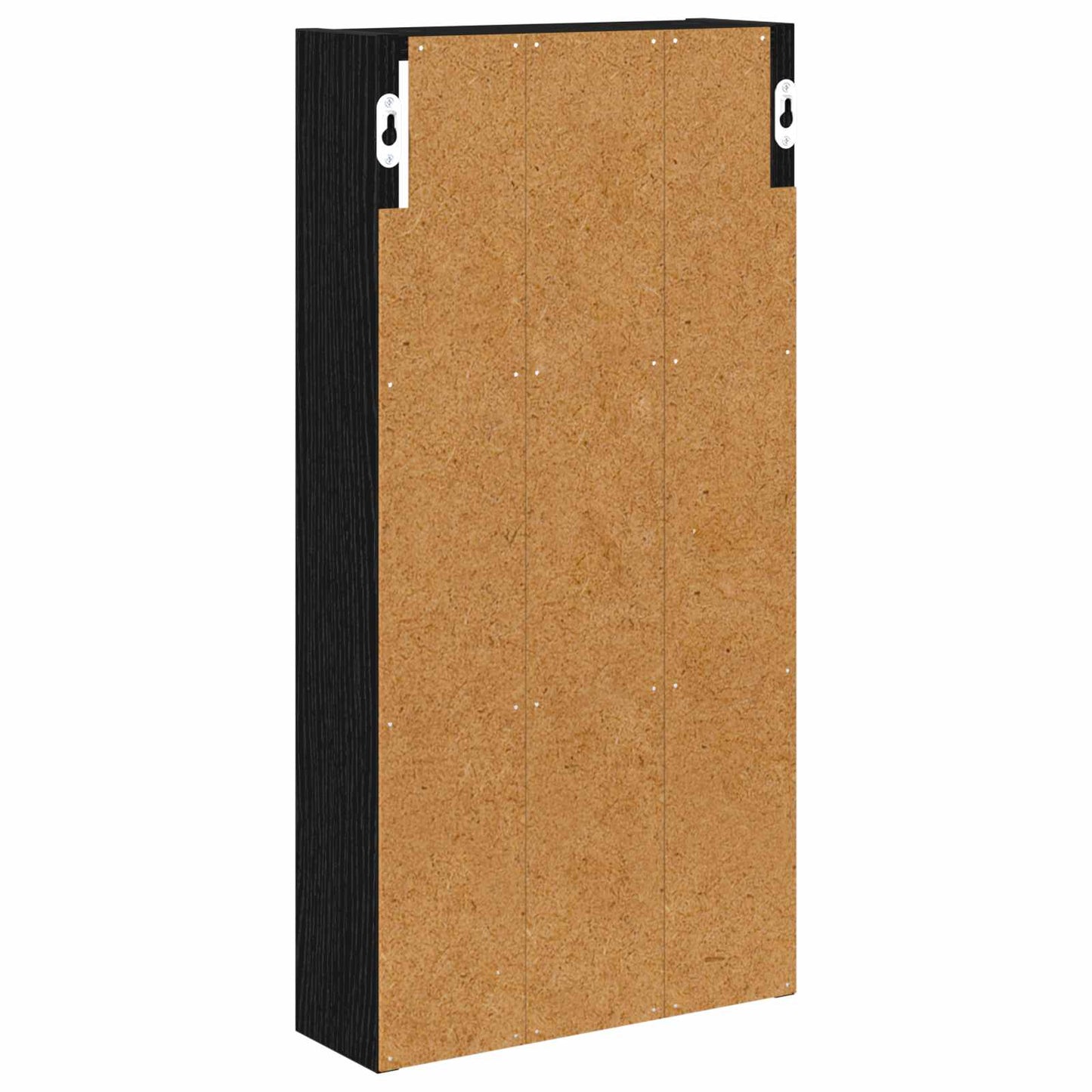 Baderom veggskap Svart Eik 30 x 10 x 60,5 cm Konstruert tre