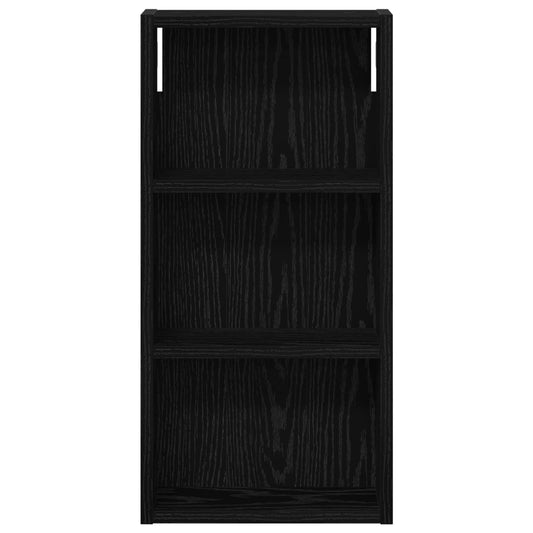 Baderom veggskap Svart Eik 30 x 10 x 60,5 cm Konstruert tre