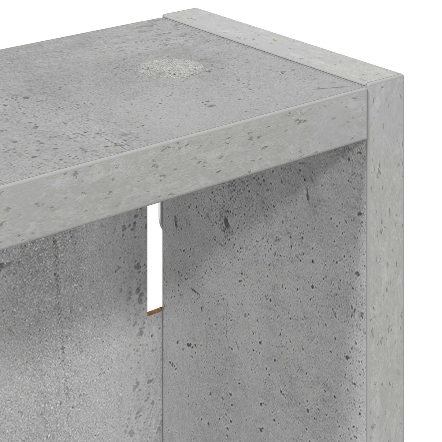 Baderom veggskap BetongGrå 30 x 10 x 60,5 cm Konstruert tre
