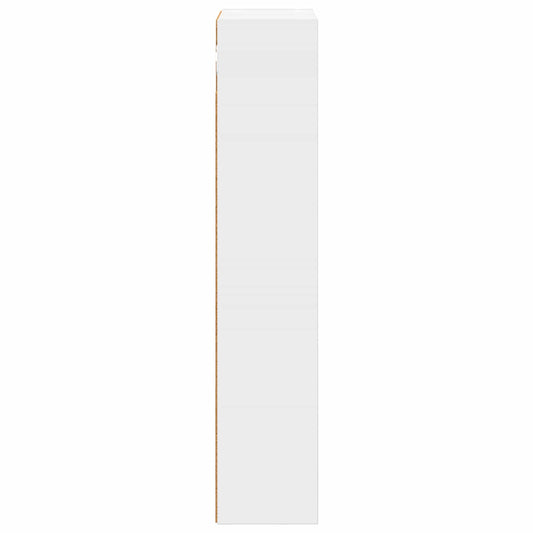 Baderom veggskap med hylle Hvit 30 x 14 x 70 cm Konstruert tre