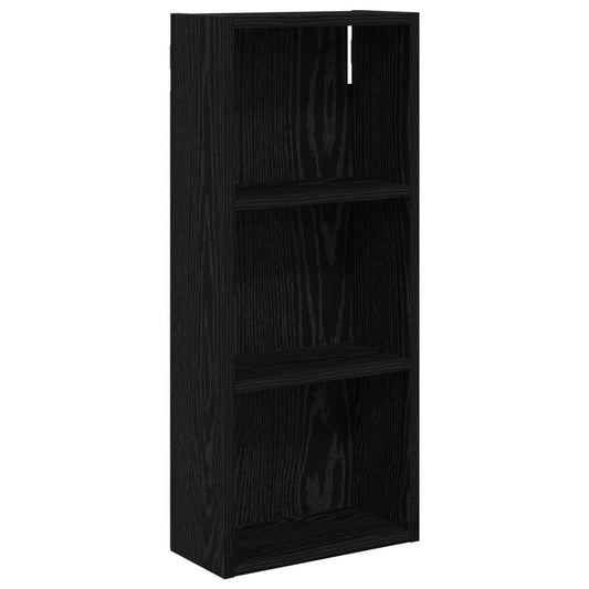 Baderom veggskap Svart Eik 30 x 14 x 70 cm Konstruert tre