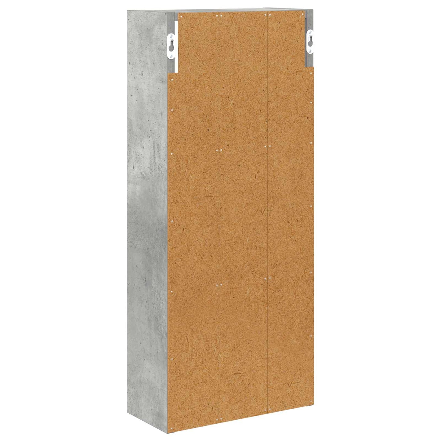 Baderom veggskap BetongGrå 30 x 14 x 70 cm Konstruert tre