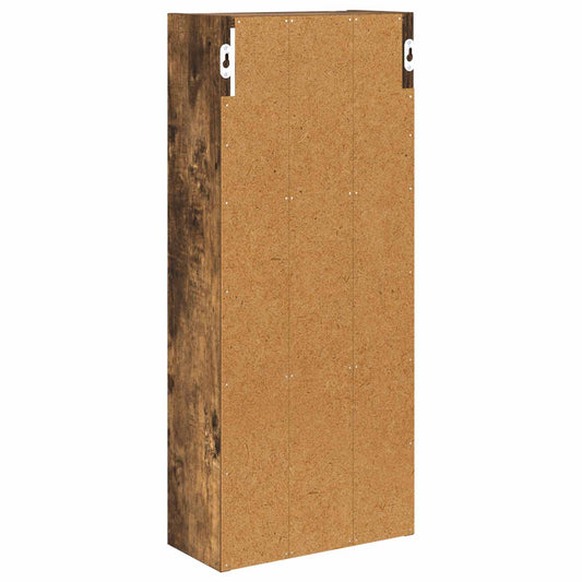 Baderom veggskap Røkt Eik 30 x 14 x 70 cm Konstruert tre