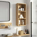 Baderom veggskap Kunstnerisk Eik 30 x 14 x 70 cm Konstruert tre