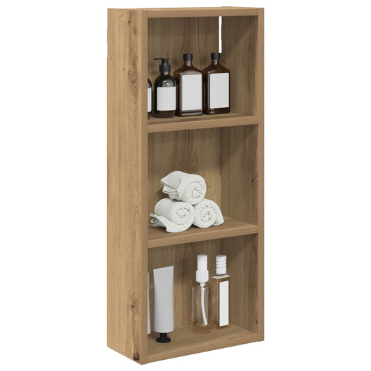 Baderom veggskap Kunstnerisk Eik 30 x 14 x 70 cm Konstruert tre